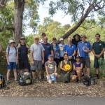 Disc Golfers at Royal Park in Melbourne